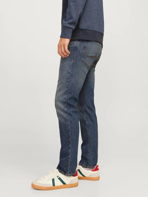 Джинсы Slim Fit мужские Jack & Jones 12258105-1079 30 Темно-синие (5715602528405) - изображение 4