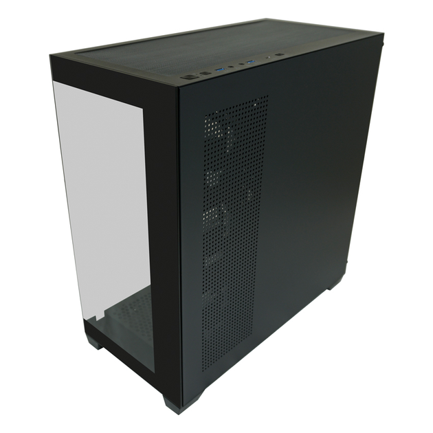 Obudowa LC-Power 715B Gaming Seamless Pale X Mid-Tower Black (LC-715B-ON) - obraz 3