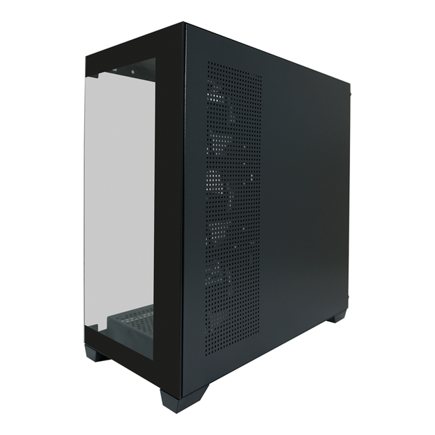 Obudowa LC-Power 715B Gaming Seamless Pale X Mid-Tower Black (LC-715B-ON) - obraz 4