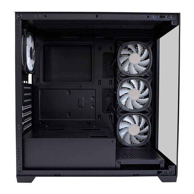 Obudowa LC-Power 715B Gaming Seamless Pale X Mid-Tower Black (LC-715B-ON) - obraz 17