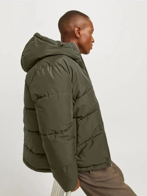 Куртка демісезонна з капюшоном чоловіча Jack & Jones 12259850