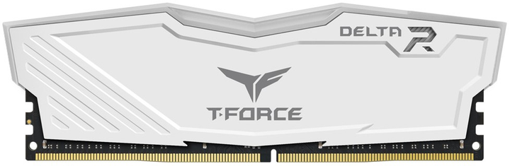 Pamięć RAM Team Group DDR4-3200 16384MB PC4-25600 (Kit of 2x8192) T-FORCE DELTA RGB White (TF4D416G3200HC16CDC01) - obraz 2