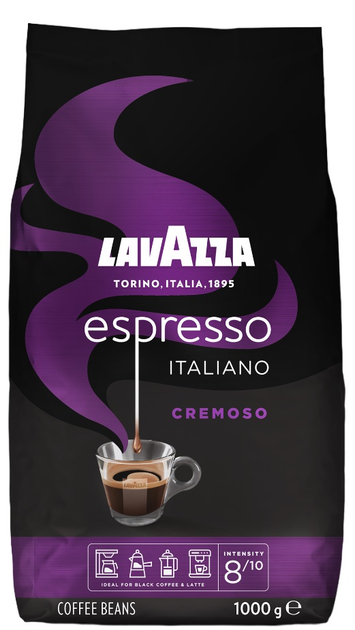 Kawa ziarnista Lavazza Espresso Cremoso 1 kg (8000070027336) - obraz 1