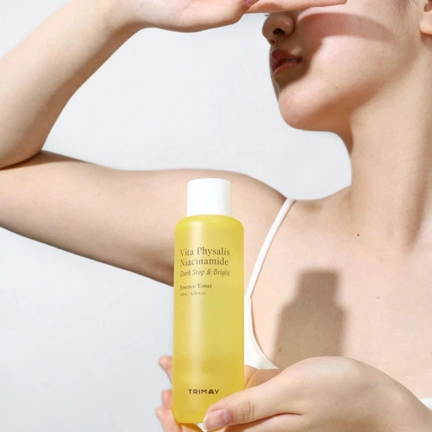 Тонер-эссенция Trimay Vita Physalis Niacinamide для осветления и ровного тона 200 мл (8809822540709) - изображение 5