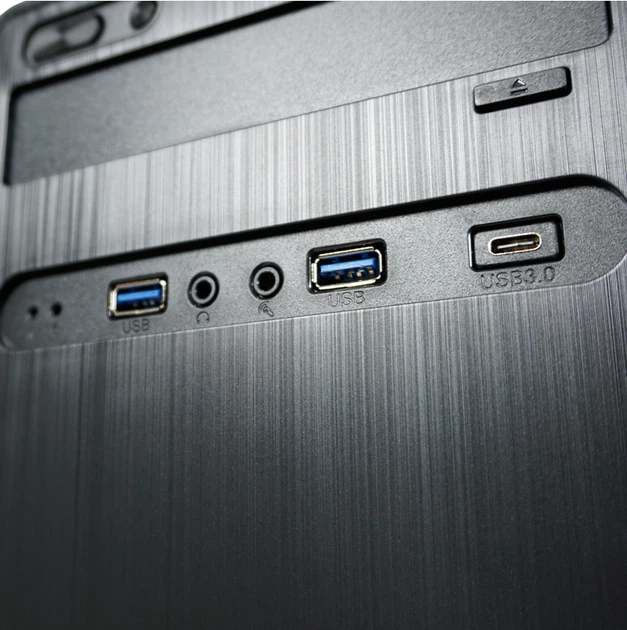 Корпус LC-Power 2017MB Micro-ATX Black (LC-2017MB-ON) - зображення 4