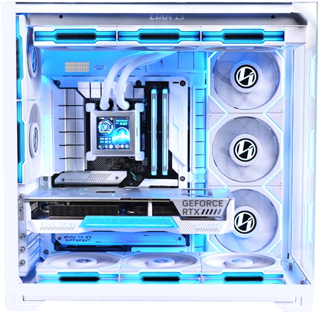 Obudowa Lian Li O11 Vision Compact White (G99.O11VPW.00) - obraz 2