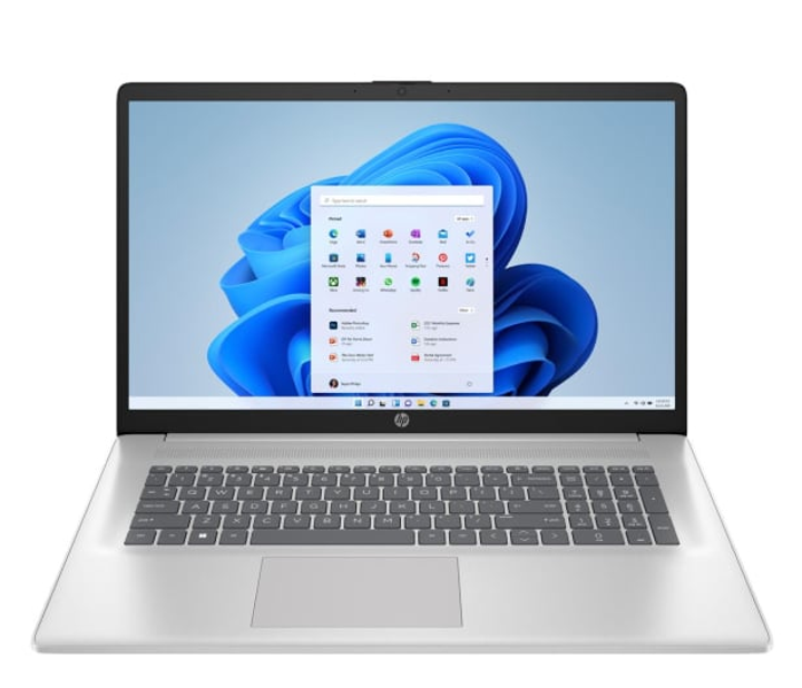 Ноутбук HP 17 Ryzen 7-7730U/32GB/512/Win11 Silver – фото, отзывы ...