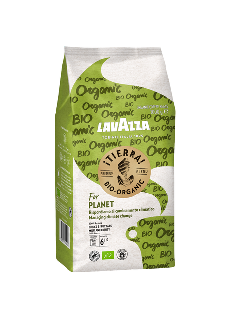 Kawa ziarnista Lavazza Tierra Bio-Organic for Planet 1 kg (8000070009745) - obraz 1