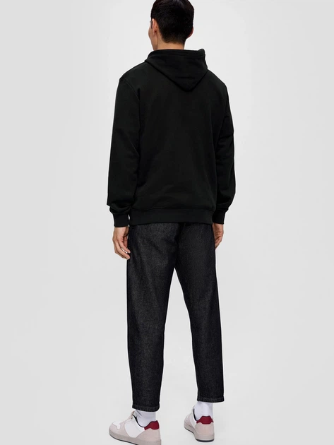 Худі чоловіче s.Oliver 10.3.11.14.140.2132732-99D1 M Чорне (4099973338964) - зображення 4