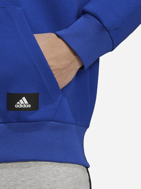 Толстовка Adidas M Fi 3S Fz H39781 S Синя (4064047286601) - зображення 4