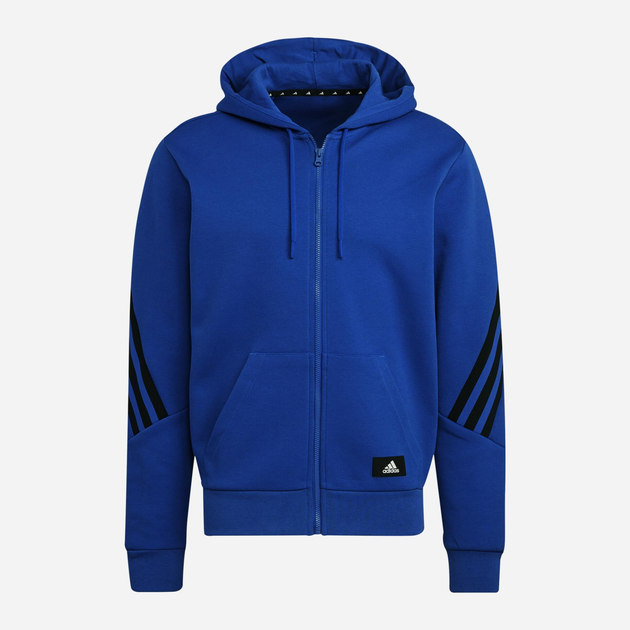 Толстовка Adidas M Fi 3S Fz H39781 S Синя (4064047286601) - зображення 5
