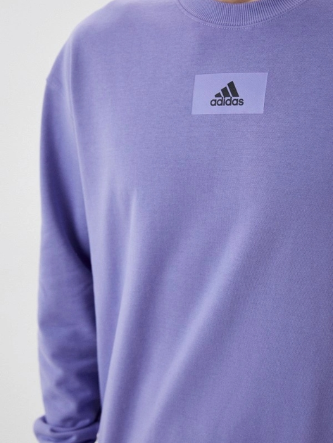 Світшот чоловічий Adidas M Fv Swt HE4347 XS Світло-фіолетовий (4065424092075) - зображення 5