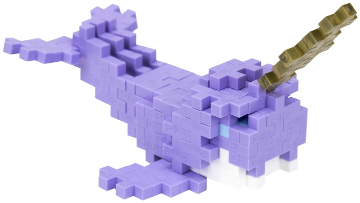 Конструктор Plus plus тубус Narwhal 100 елементів (5710409104746) - зображення 3