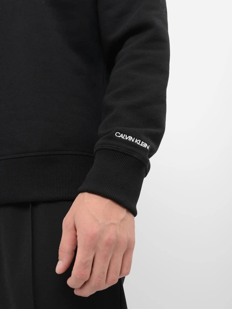 Світшот чоловічий Calvin Klein Jeans J30J314536-BAE XL Чорний (8719852242217) - зображення 6