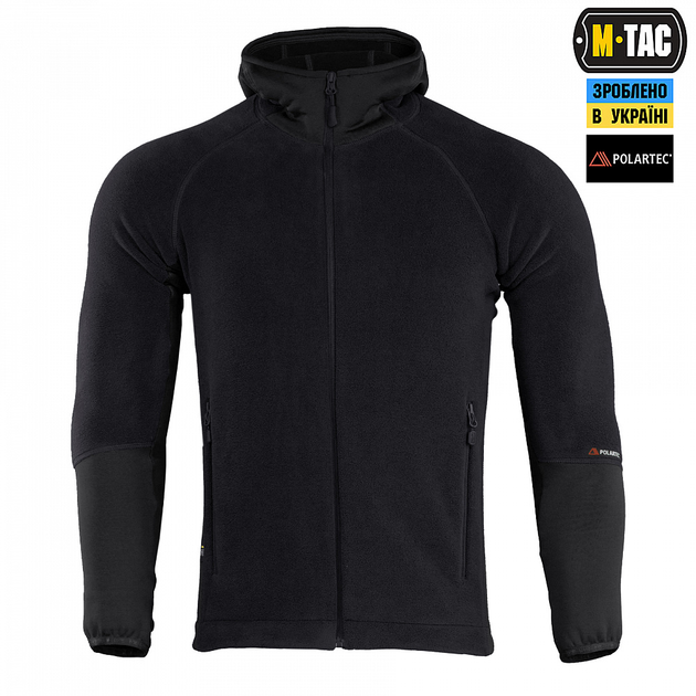 Кофта M-Tac Hoodie Polartec Sport Black 3XL - изображение 2