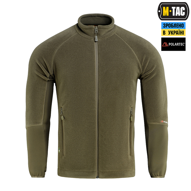 Кофта M-Tac Polartec Sport Dark Olive 2XL - изображение 2