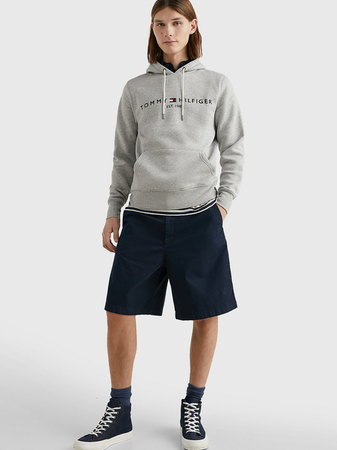 Bluza męska z kapturem Tommy Hilfiger MW0MW10752-501 L Szare (8719858491978) - obraz 3