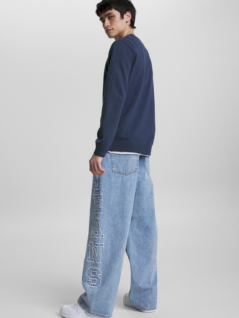 Джемпер чоловічий Tommy Jeans DM0DM13273-C87 M Синій (8720116626131) - зображення 4