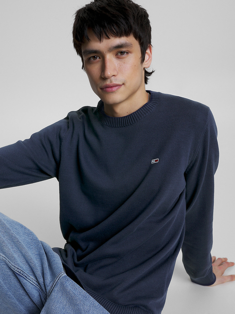 Джемпер чоловічий Tommy Jeans DM0DM13273-C87 2XL Синій (8720116626759) - зображення 5