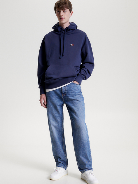 Bluza męska z kapturem Tommy Jeans DM0DM16369-C87 S Granatowa (8720643324302) - obraz 3