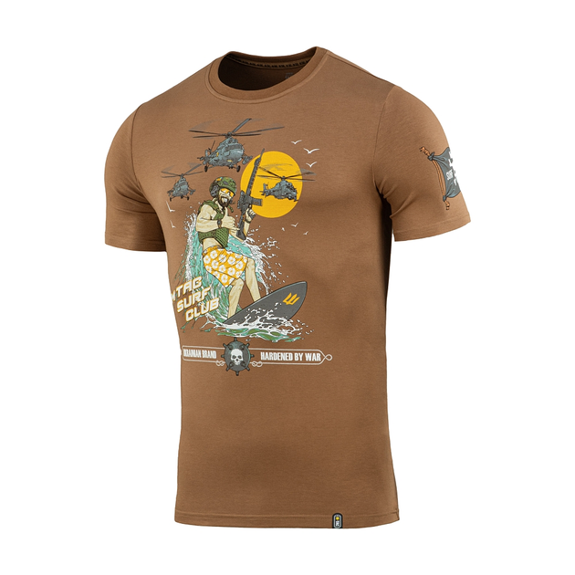 Футболка M-Tac Surf Club Coyote Brown L - зображення 1