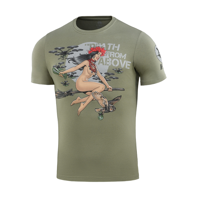 Футболка M-Tac Death From Above Light Olive 3XL - изображение 1