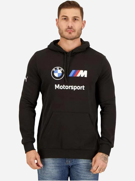 Bluza męska z kapturem Puma BMW MMS ESS FT 53814301 2XL Czarna (4065453003738) - obraz 1