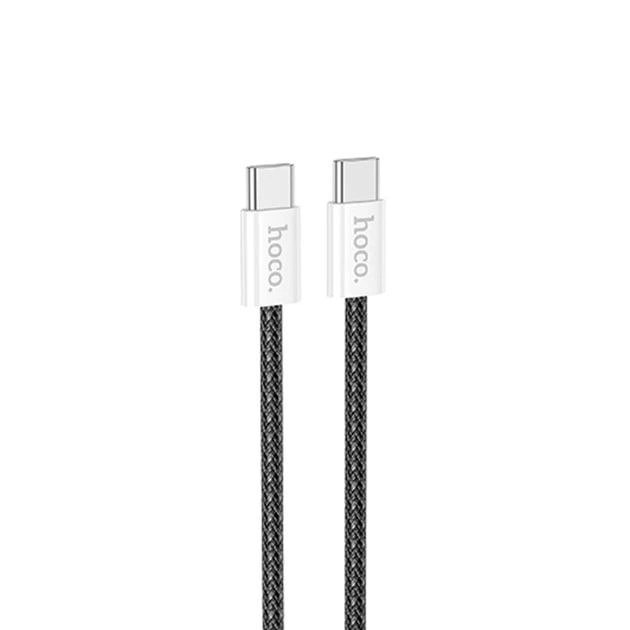USB cable HOCO X104 Type-C/Type-C silicone cable 60W (1m) /31 - Фото 3 USB cable HOCO X104 Type-C/Type-C silicone cable 60W (1m) /31 - зображення 3