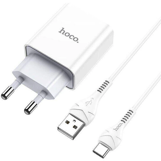 Сетевое зарядное устройство Белый Hoco C81A (C81A) - изображение 5