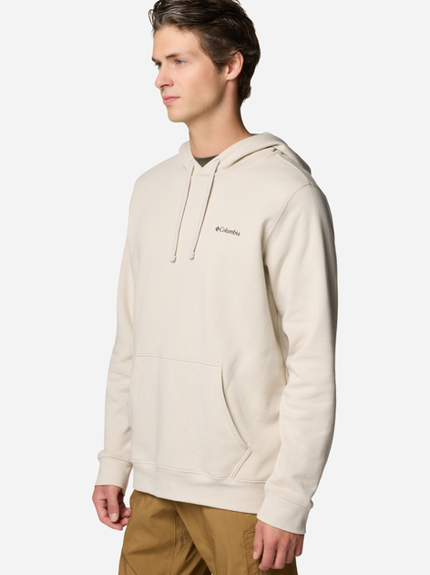 Худі чоловіче Columbia Columbia Trek Graphic Hoodie 2018494280 S Молочне (195981404814) - зображення 4