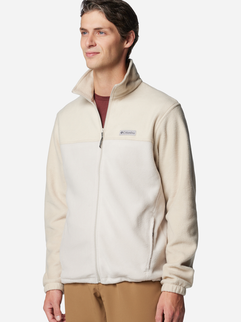 Bluza męska rozpinana streetwear Columbia Steens Mountain Full Zip 2.0 1476671273 XL Beżowy/Biały (195981307276) - obraz 4