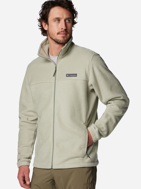 Толстовка на блискавці чоловіча Columbia Steens Mountain Full Zip 2.0 1476671351 XXL Світло-зелена (195981307337) - зображення 4