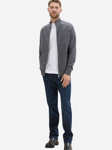 Кофта чоловіча Tom Tailor 1043242 3XL Сіра (4068127013286) - зображення 3