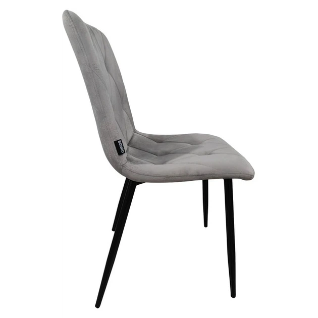 Крісло стілець для кухні вітальні барів Bonro B-421 сіре - зображення 4