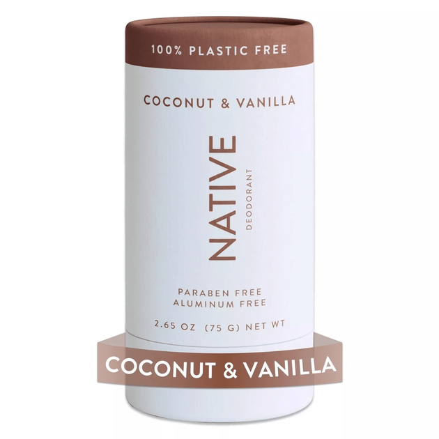 Дезодорант твердий Native Deodorant Cucumber & Mint унісекс (75 гр) без алюмінію та без спирту Coconut and Vanilla - зображення 2