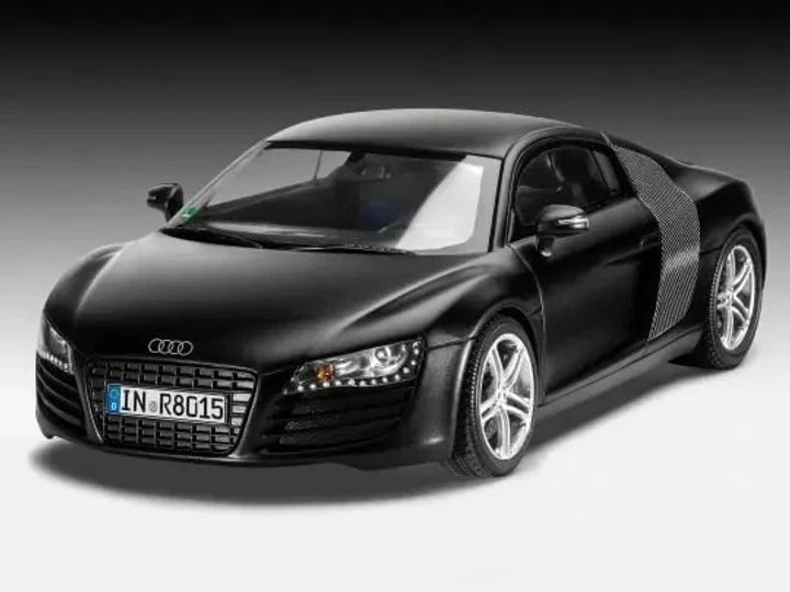 Сборная модель Revell Набор автомобиль Audi R8 уровень 4 масштаб 1:24 (RVL-67057) - изображение 3
