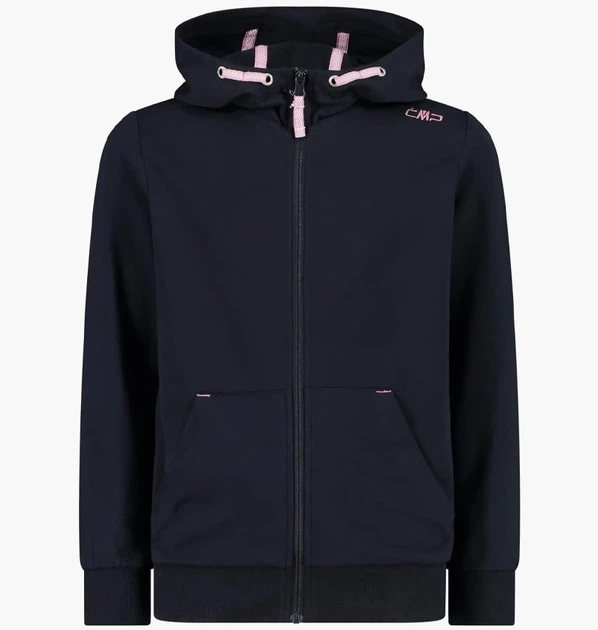 Толстовка CMP Kid G Jacket Fix Hood Blue 32D8165-31NN 128