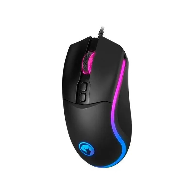 Мышка проводная с подсветкой MARVO M358 |7кн, 7200 DPI| Черный - изображение 7