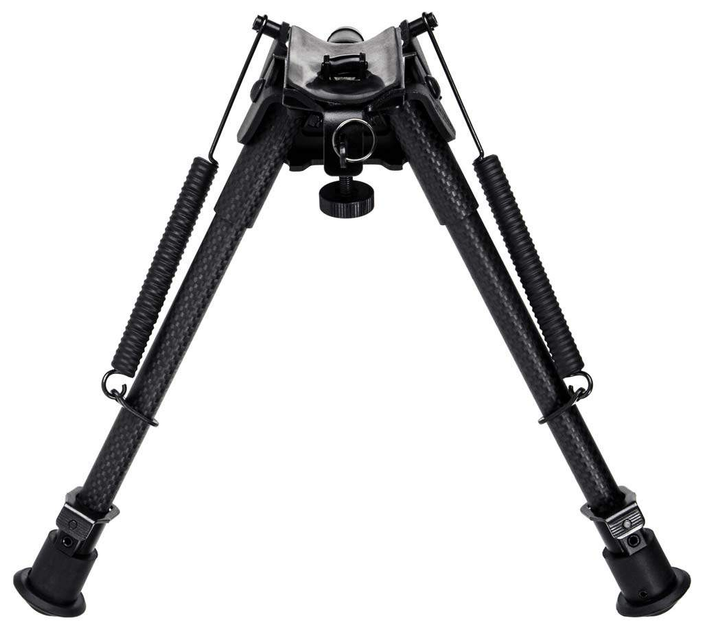 Сошки Vector Optics Carbon Fiber Swivel Bipod на антабку (висота 23 - 34.5 см) з перехідником на Weaver/Picatinny - зображення 2