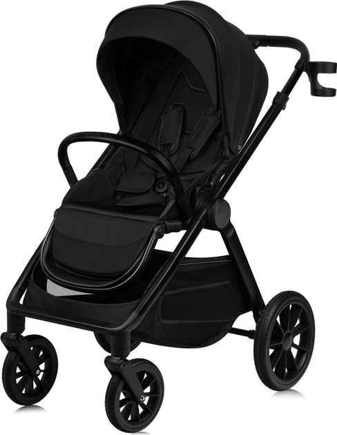 Универсальная коляска 3 в 1 Lionelo Layla Black Onyx (LO-LAYLA 3IN1 BLACK ONYX) - изображение 2
