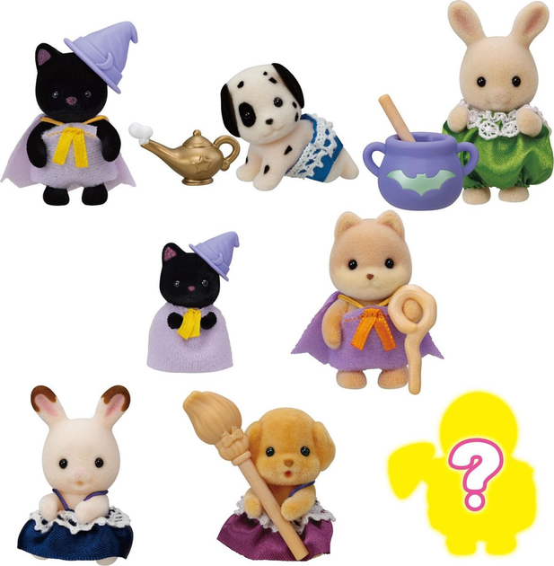 Набір ігрових фігурок Sylvanian Families серія Малюки-чарівники (5054131055465) - зображення 2