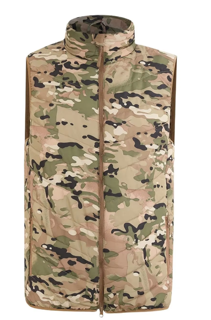 Утеплена стегана жилетка Solve Multicam KT6000836 - розмір S - Фото 2 Утеплена стегана жилетка Solve Multicam KT6000836 - розмір S - зображення 2