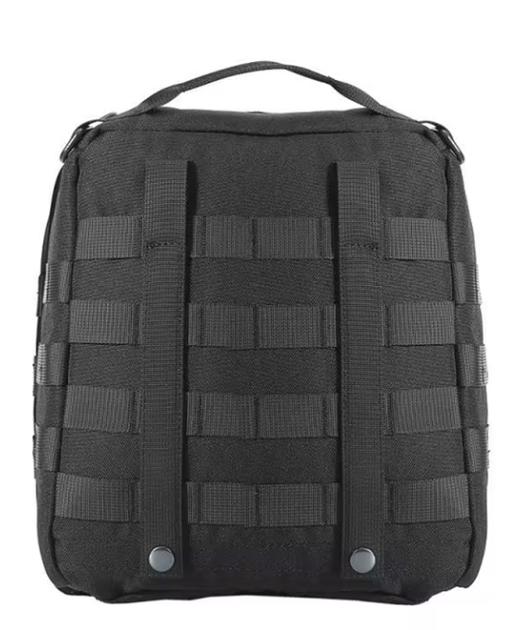 Тактическая сумка для шлема MOLLE 1000D, 6 л, крепление на рюкзак, FAST / MICH / PASGT черный KT6007302 - изображение 6