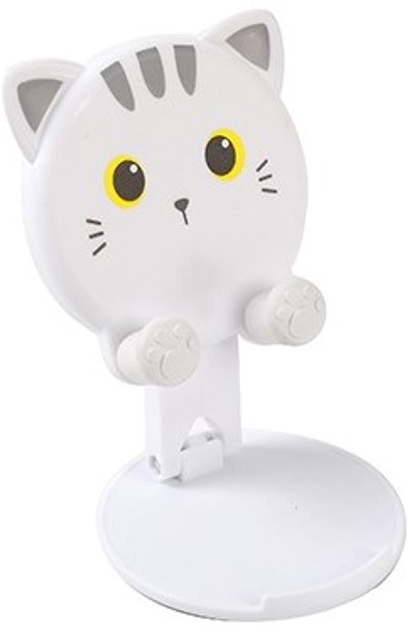 Uchwyt iTotal Phone Holder Biały Kot (8059037077693) - obraz 1