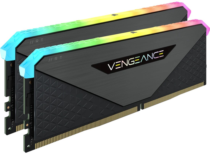 Pamięć RAM Corsair DDR4-3600 65536MB PC4-28800 (Kit of 2x32768) VENGEANCE RGB RT Black (CMN64GX4M2Z3600C18) - obraz 2