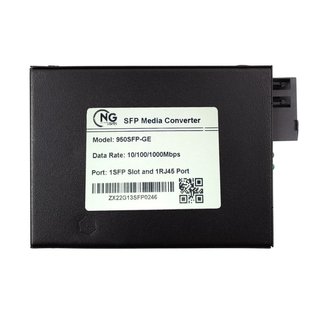 Медіаконвертер NG OPTICS RJ45 10 100 1000Mb to SFP (slot) - изображение 2