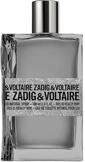 Тестер Туалетна вода для чоловіків Zadig&Voltaire This Is Really Him! 100 мл - Фото 1 Тестер Туалетна вода для чоловіків Zadig&Voltaire This Is Really Him! 100 мл - изображение 1