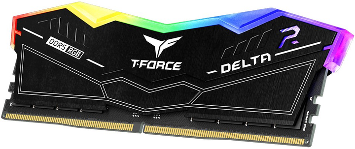 Pamięć RAM Team Group DDR5-6200 32768MB PC5-49600 (Kit of 2x16384) T-FORCE DELTA RGB Black (FF3D532G6200HC38ADC01) - obraz 3