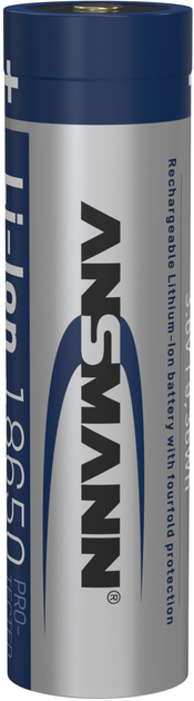 Акумулятор Ansmann Li-ion 18650 Micro-USB 3400 мАг (4013674161379) - зображення 3