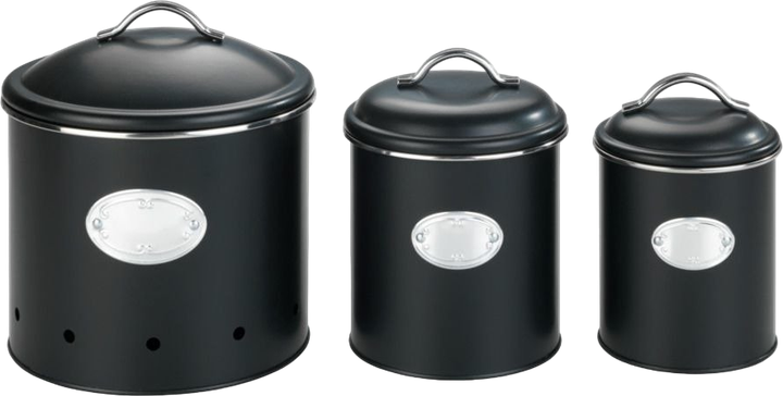 Pojemnik do przechowywania żywności Wenko Nero 1.6 l (4008838303986) - obraz 3